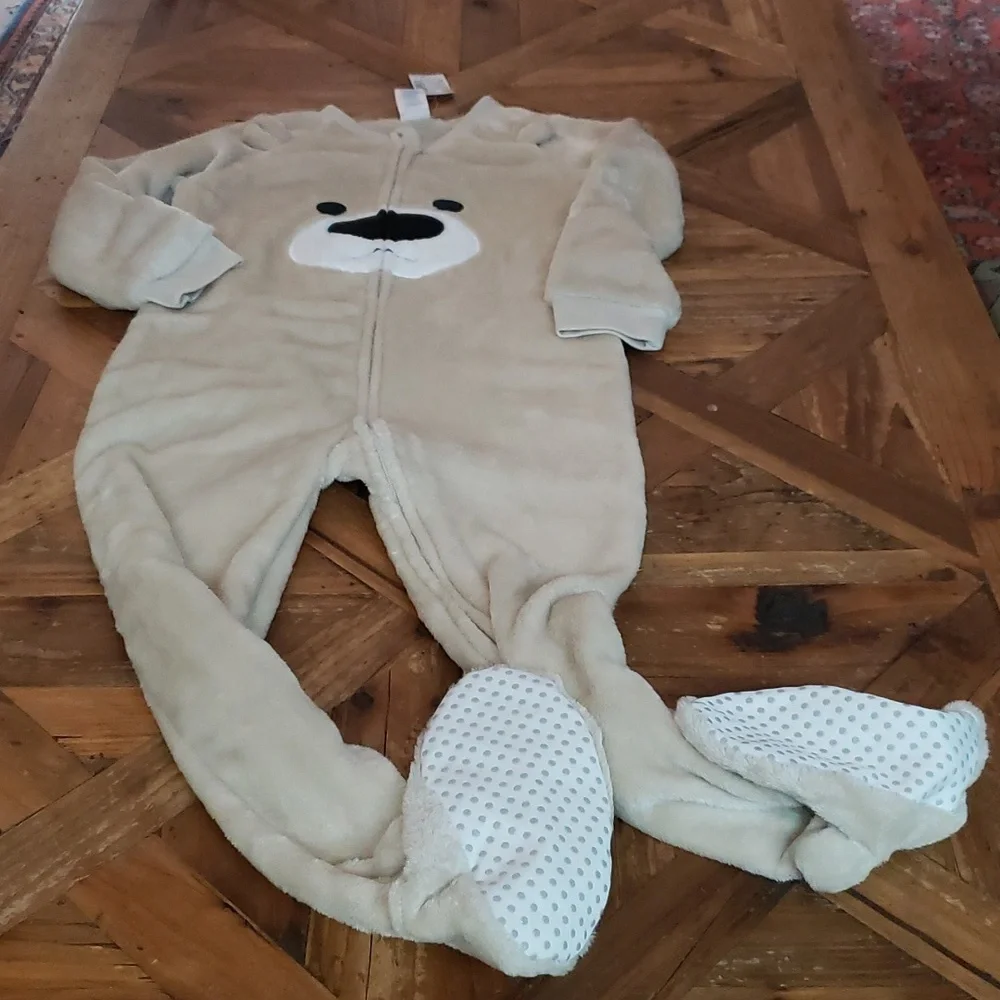 The Children's Place fluffy bear  1 pc pajamas size 5t